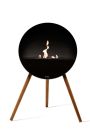 Le Feu Eye bio ethanol haard - black/smoked oak