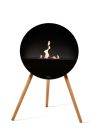 Le Feu Eye bio ethanol haard - black/soaptreated oak