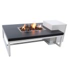 Vuurtafel enjoyfires Ambiance wit zwart 120x80