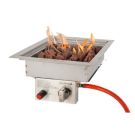 Easyfires inbouwbrander 30x30 cm - rvs