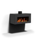 Burni tuinhaard Enok corten wandmodel