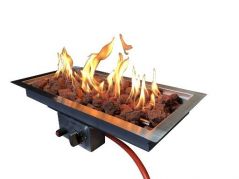 Enjoyfires inbouwbrander 30-60 brandend