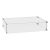 Glasombouw Easyfires 80x30 cm - rvs