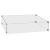 Glasombouw Easyfires 80x40 cm - rvs