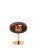 Le Feu Ground Steel Low mocca - rose gold bio ethanol haard