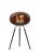 Le Feu Ground wood mocca  - rvs/black bio ethanol haard