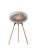 Le Feu Ground wood nickel - black/soaptreated oak bio ethanol haard