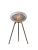 Le Feu Ground wood nickel - rose gold/smoked oak bio ethanol haard