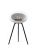 Le Feu Ground wood white - black/black bio ethanol haard