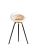 Le Feu Ground wood white - rose gold/black bio ethanol haard