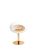 Le Feu Ground Steel Low white - rose gold bio ethanol haard 