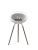Le Feu Ground wood white - rvs/smoked oak bio ethanol haard