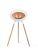 Le Feu Ground wood white - white/soaptreated oak bio ethanol haard