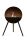 Le Feu Eye bio ethanol haard - mocca/black oak