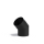 Kachelpijp bocht 45 graden zwart