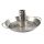 Chickensitter met grillmand - RVS
