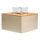 Easyfires vuurtafel cube vierkant sandy beige