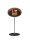 Le Feu Ground Steel High mocca - rvs/black bio ethanol haard