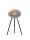 Le Feu Ground wood nickel - rose gold/black bio ethanol haard