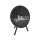 Enjoyfires bio ethanol haard rond Viva - zwart/zwart