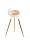 Le Feu Ground wood white - white/rose gold bio ethanol haard
